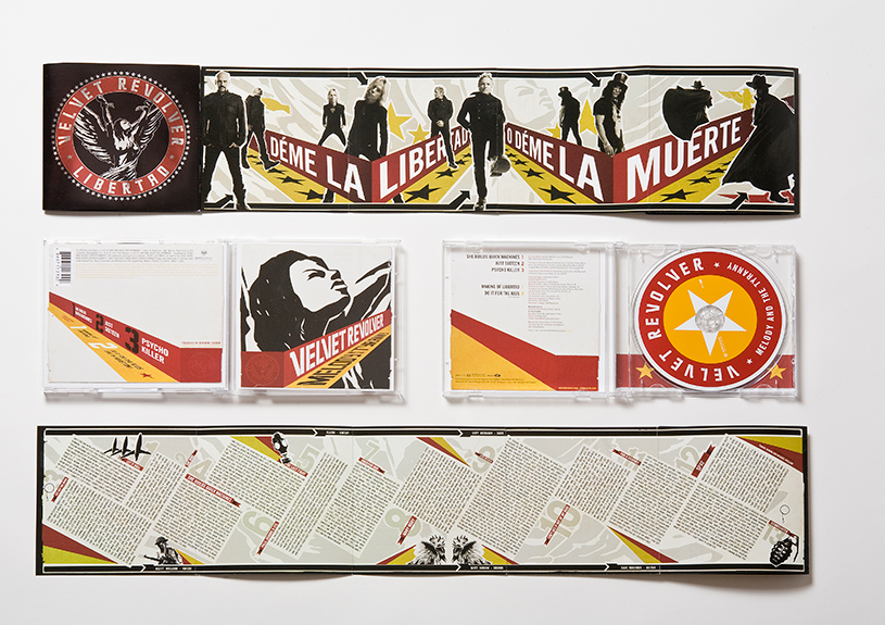 Velvet Revolver Libertad CD Packaging | Runner Collective